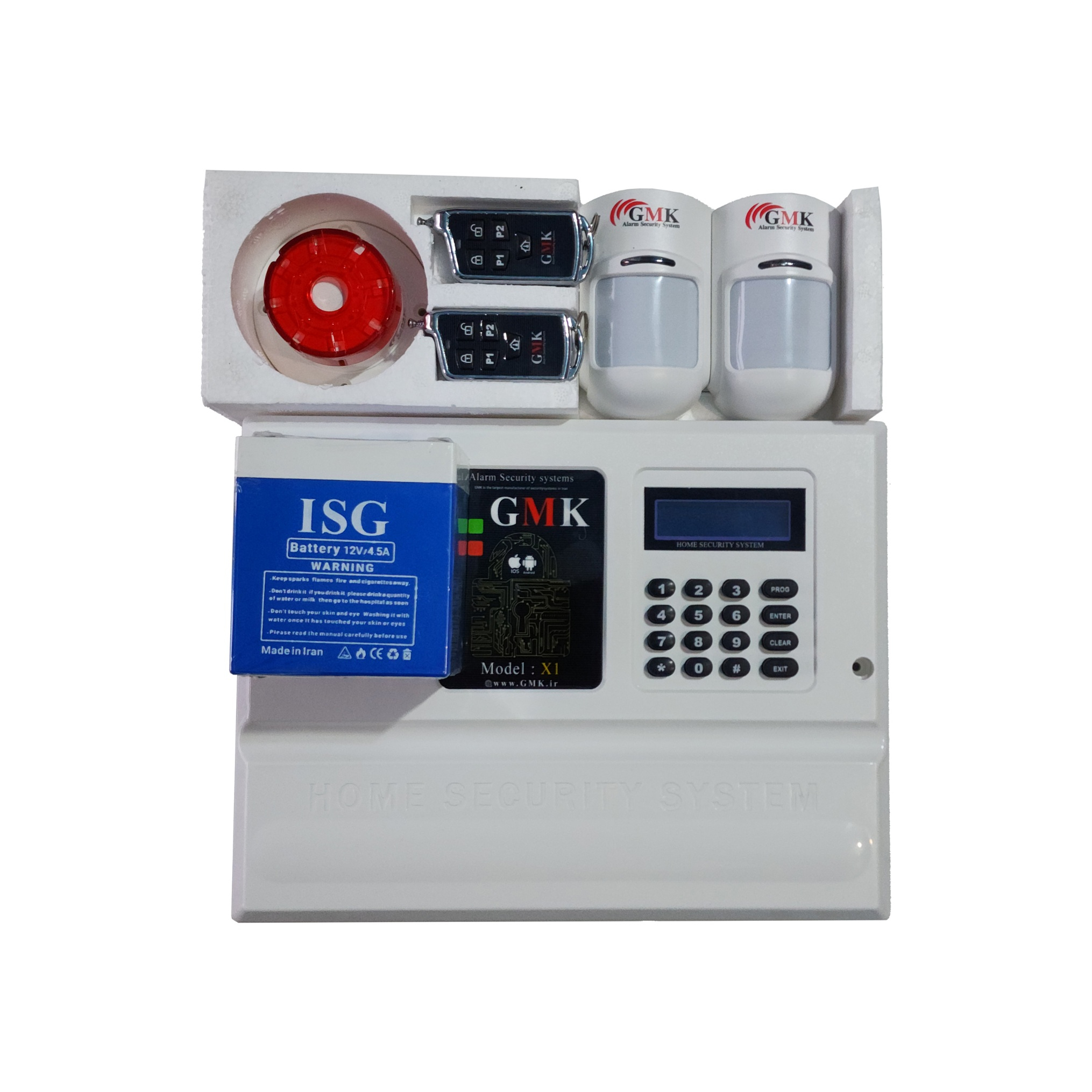 دزدگیر اماکن جی ام کا مدل X1