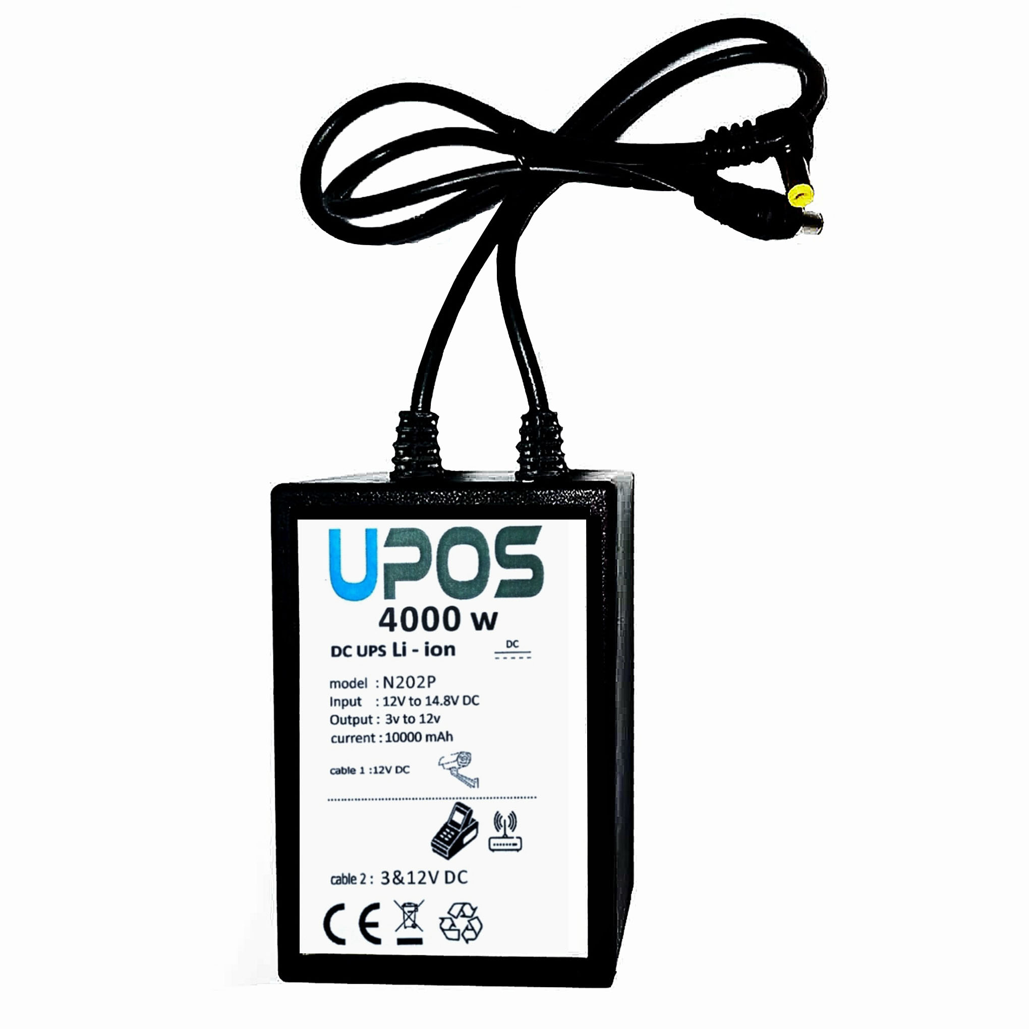 یو پی اس کارتخوان و مودم یوپوز مدل n202p ظرفیت ۴۰۰۰ ولت آمپر