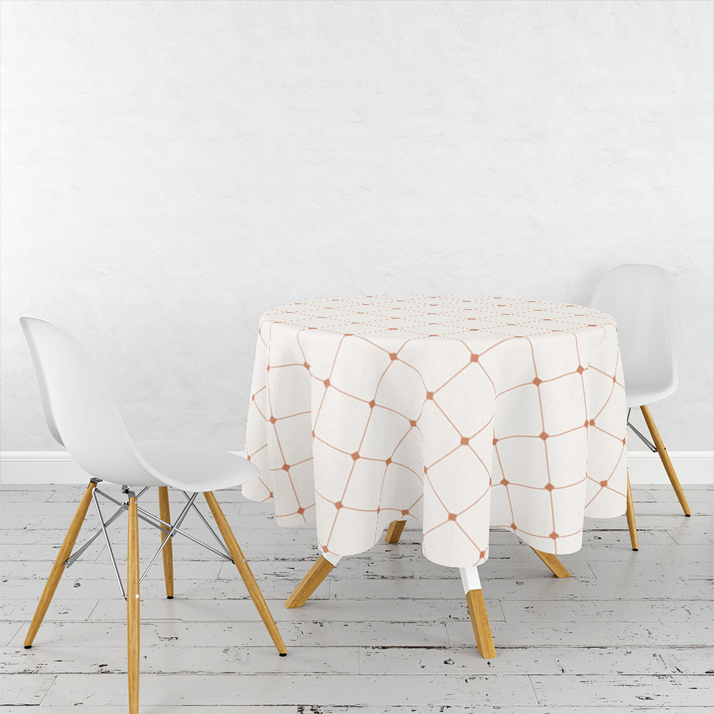 رومیزی طرح چرم مدل D-0095