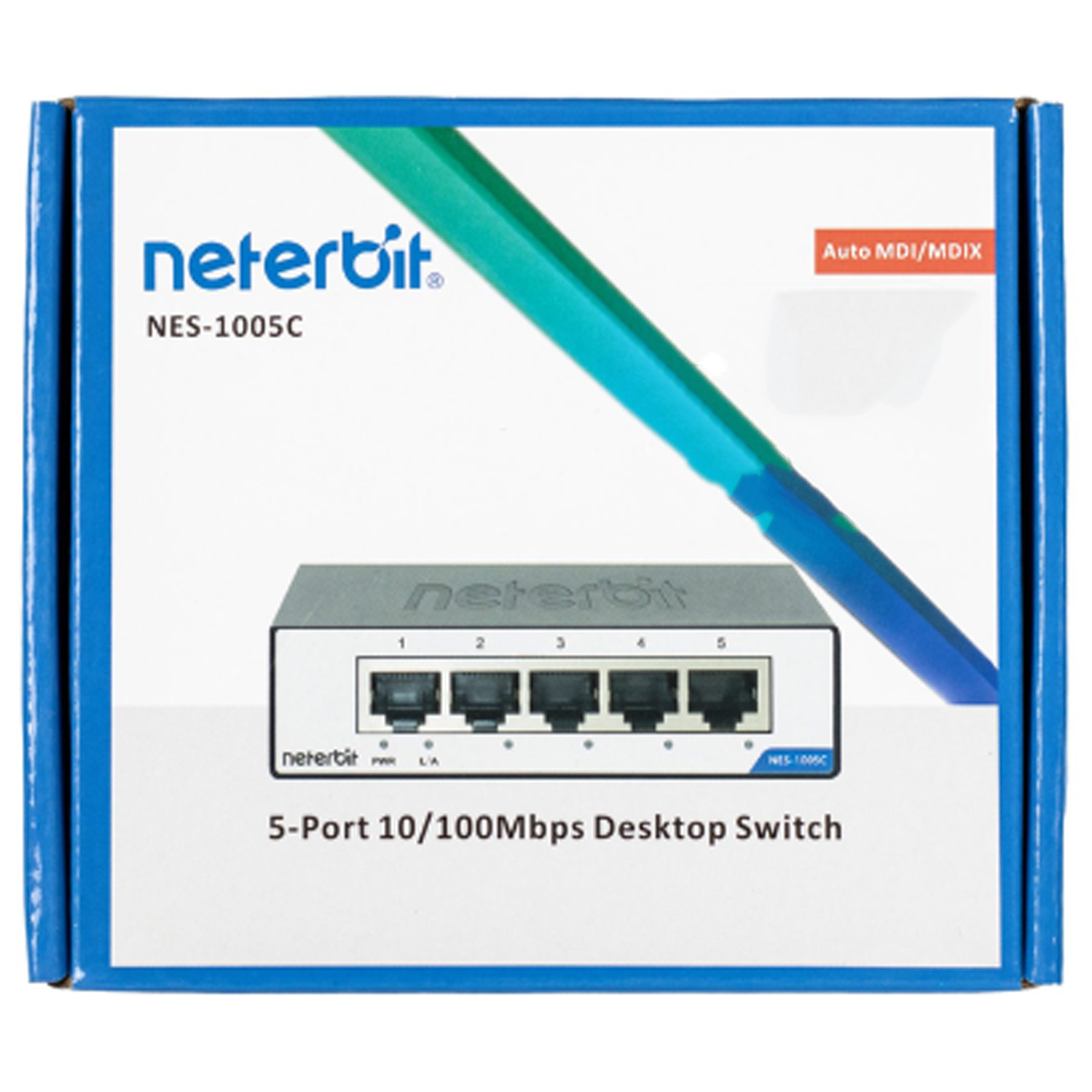 سوئیچ شبکه 5 پورت نتربیت مدل NES-1005C