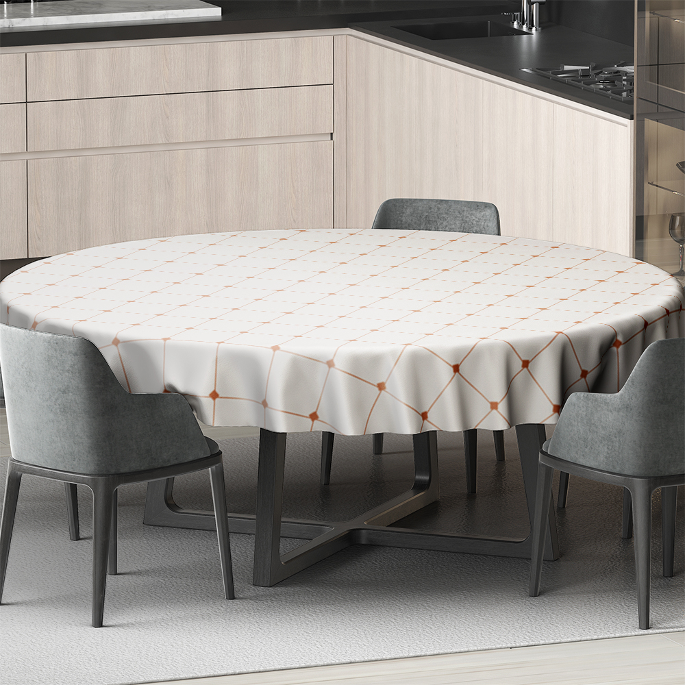 رومیزی طرح چرم مدل D-0095