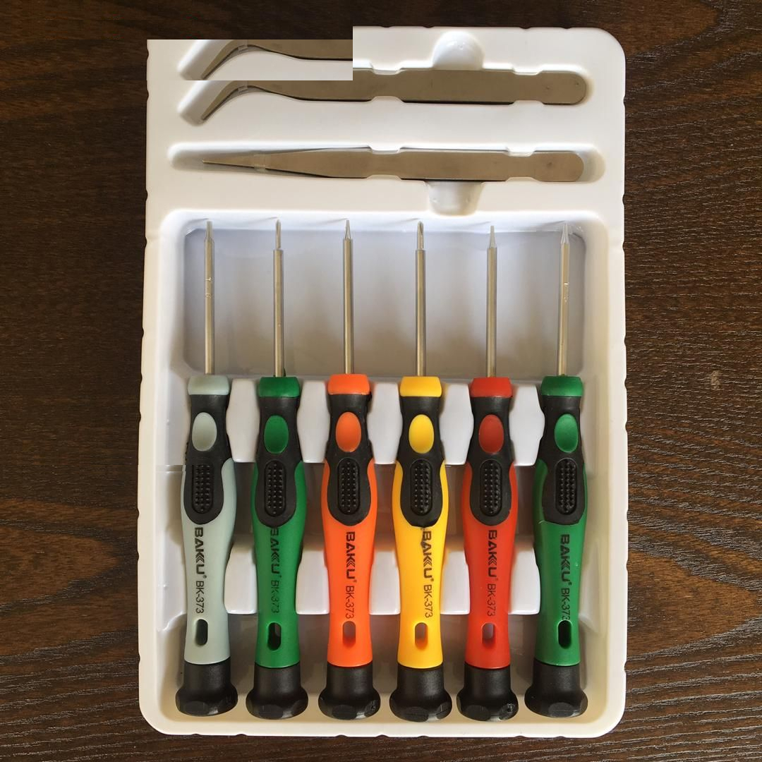 مجموعه 6 عددی پیچ گوشتی باکو مدل BK-8700 به همراه پنس