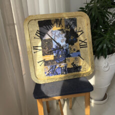 ساعت دیواری مدل گل