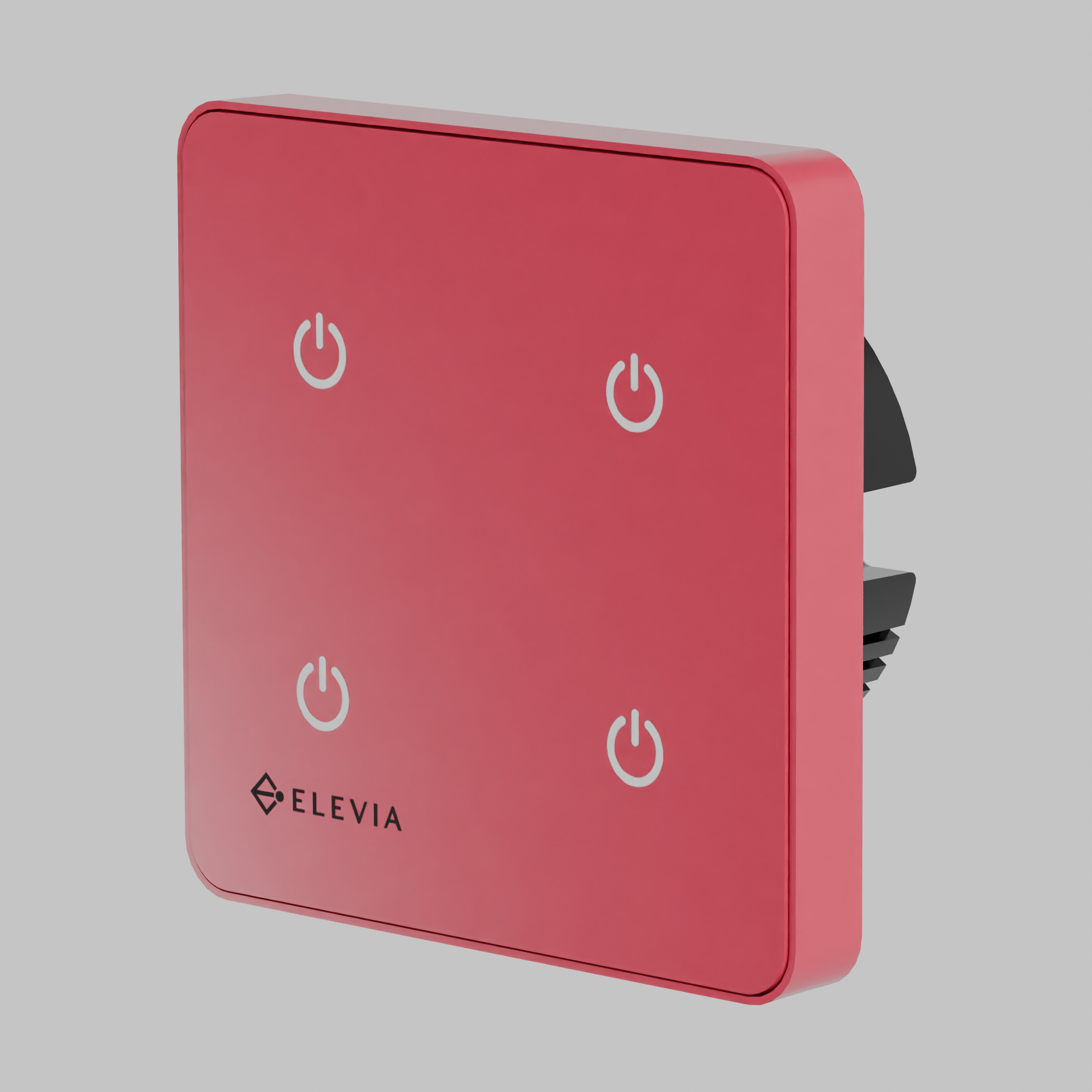 کلید هوشمند چهار پل الویا مدل SL-1014-P