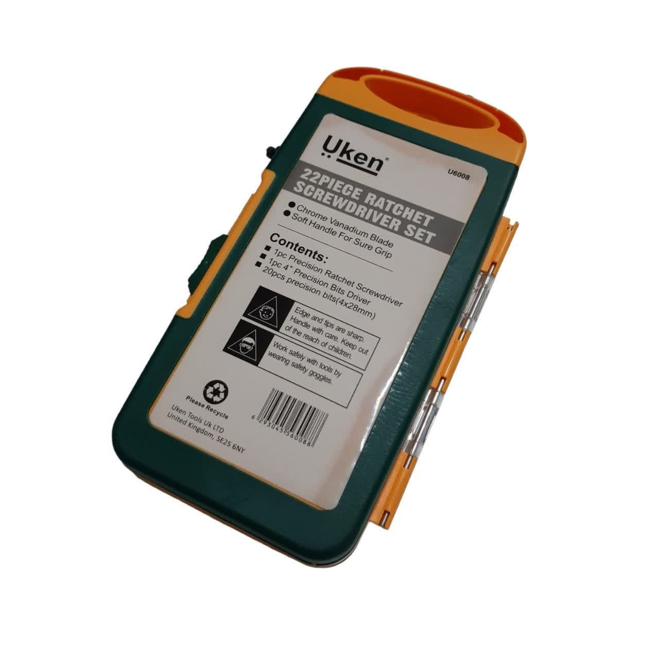 پیچ گوشتی موبایلی یوکن مدل U6008 مجموعه 22 عددی