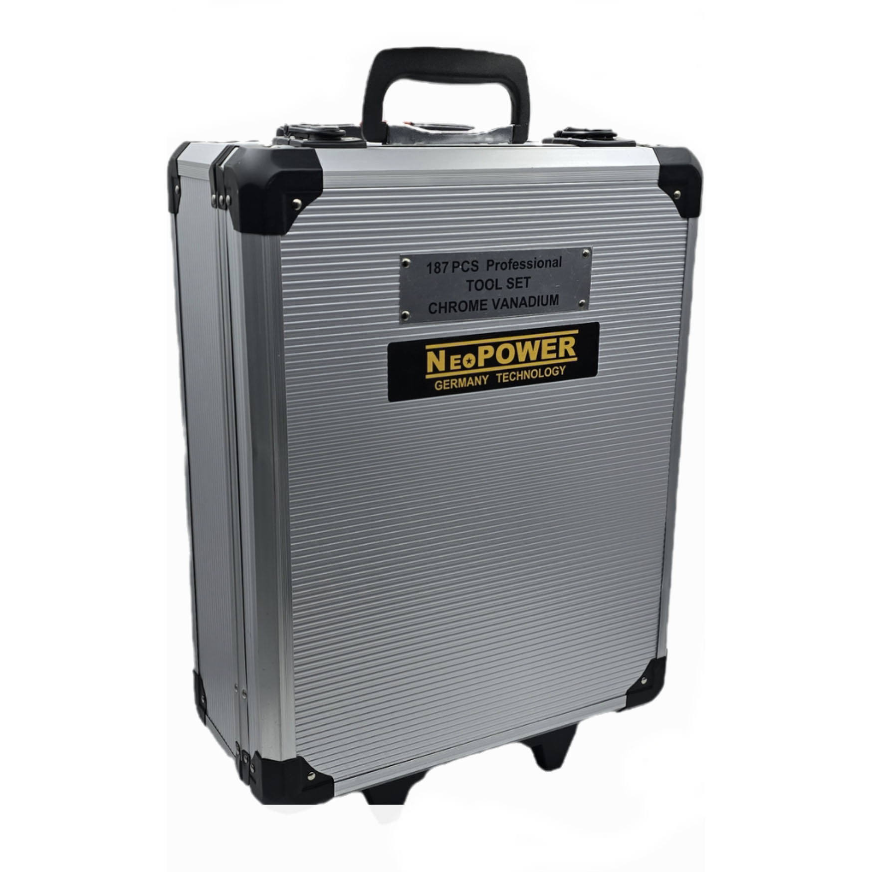 مجموعه 187عددی ابزار نیوپاور مدل چمدانی