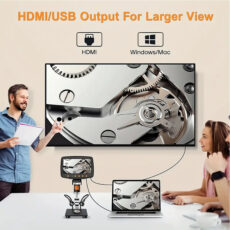 میکروسکوپ دیجیتال مدل Full HD USB 1500x به همراه ریموت کنترل