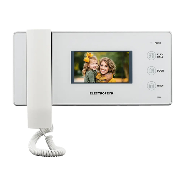 دربازکن تصویری الکتروپیک مدل FD/1086/1/1096/White