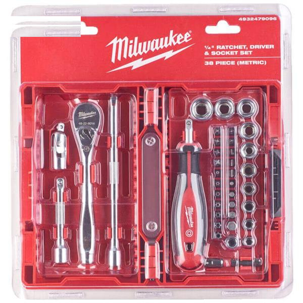 پیچ گوشتی میلواکی مدل 9096 مجموعه 38 عددی