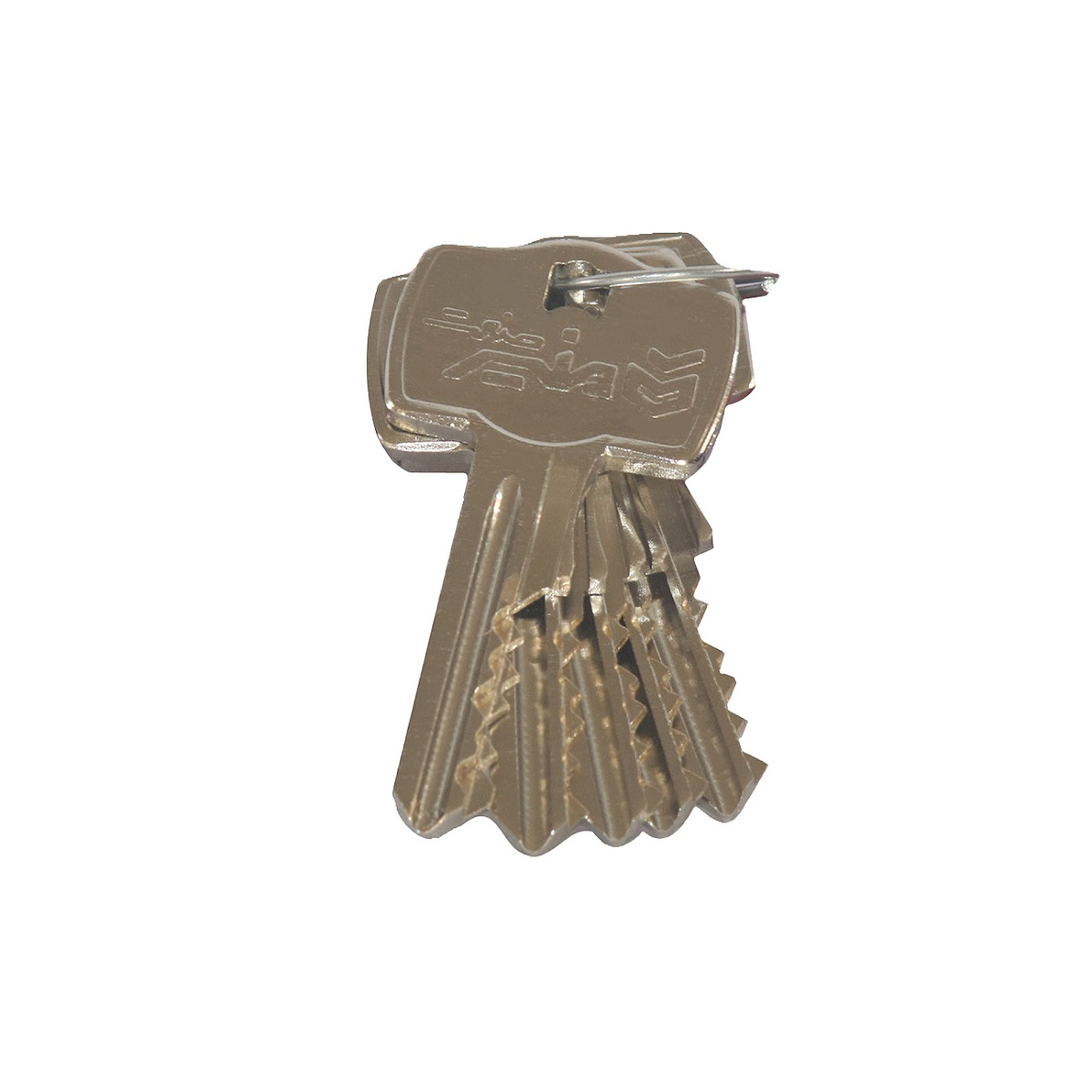 قفل کتابی منیر صنعت مدل M85 ده ساچمه