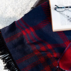 شال مبل و تخت مادام کوکو مدل Katriane Kirmizi سایز 170x130 سانتی متر