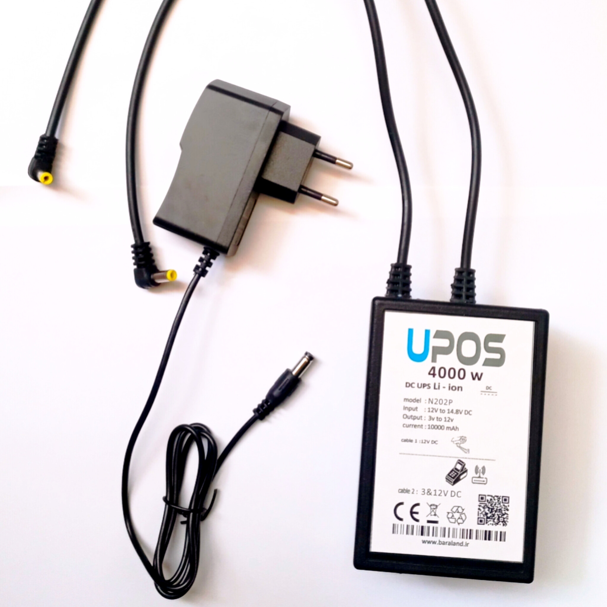 یو پی اس کارتخوان و مودم یوپوز مدل n202p ظرفیت ۴۰۰۰ ولت آمپر