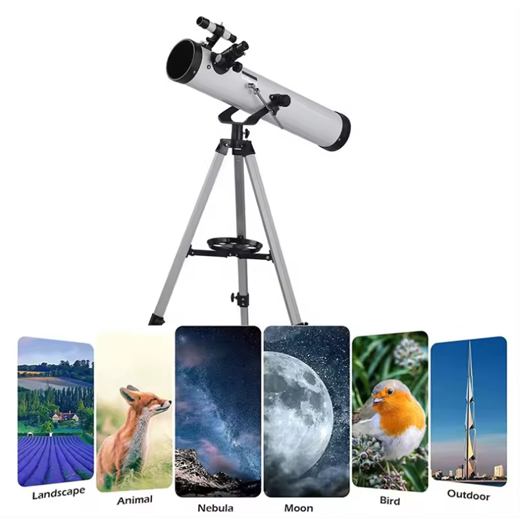 تلسکوپ مدل بازتابی NEW 525x به همراه سه پایه