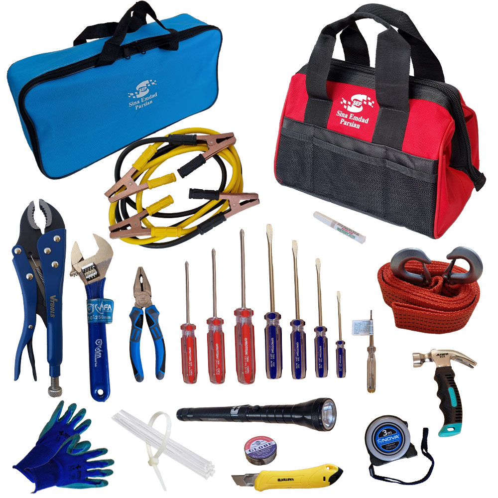 مجموعه 21 عددی ابزار سینا امداد مدل CA002