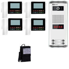 درب بازکن تصویری تک نما مدل C43-4V مجموعه 5 عددی