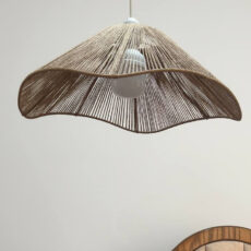 لوستر بافتنی مدل رافیا