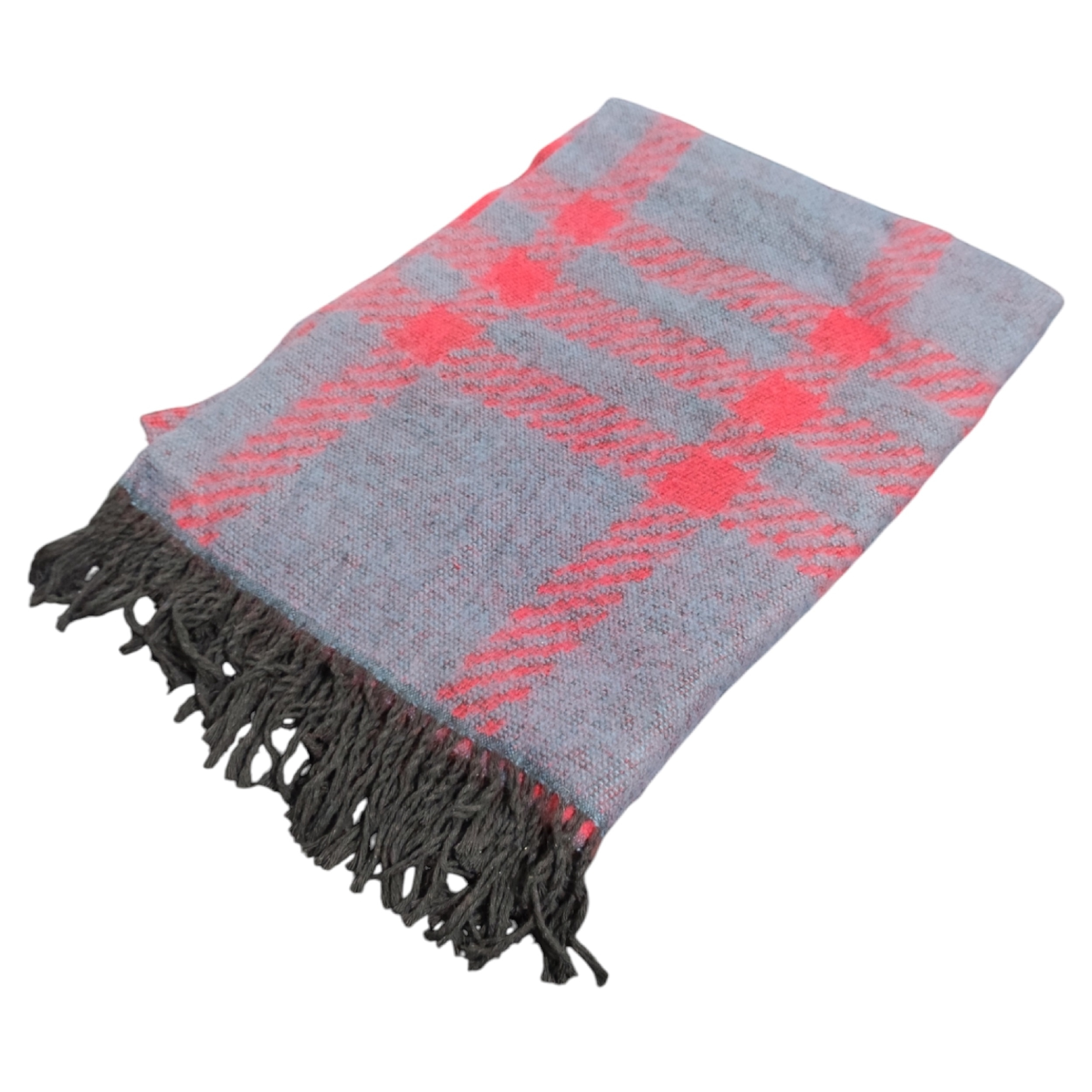 شال مبل و تخت مادام کوکو مدل Katriane Kirmizi سایز 170x130 سانتی متر