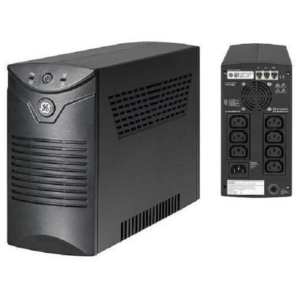 یو پی اس جنرال الکتریک مدل VCL1500 با ظرفیت 1500 ولت آمپر به همراه باطری داخلی