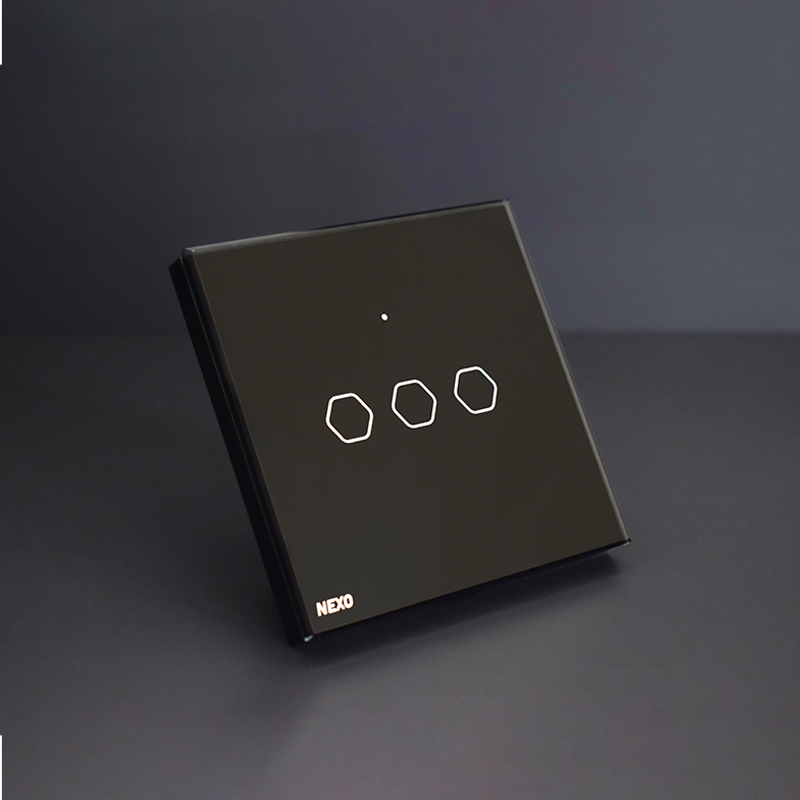 کلید لمسی هوشمند سه پل نکسو مدل پلاس