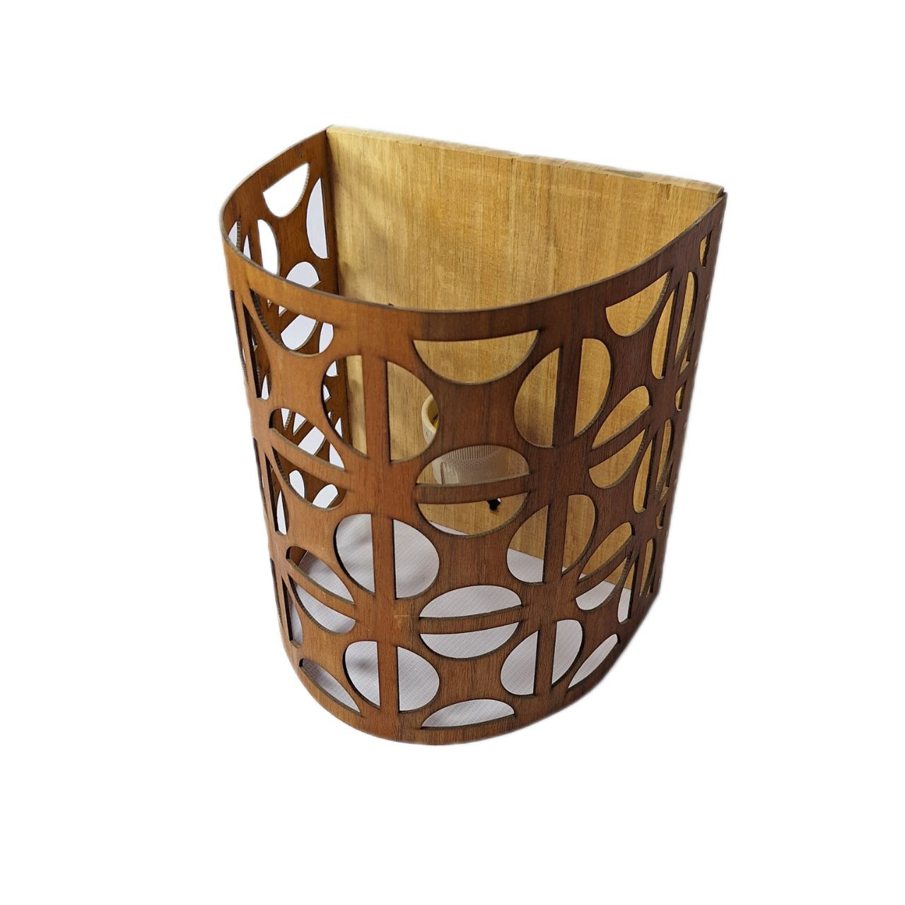 لوستر تزئینی مدل چوبی کد 02