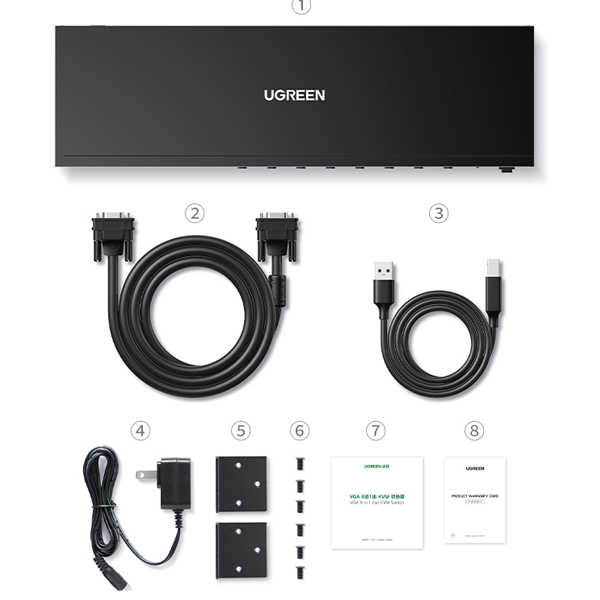 سوییچ KVM یوگرین مدل CM294-70440