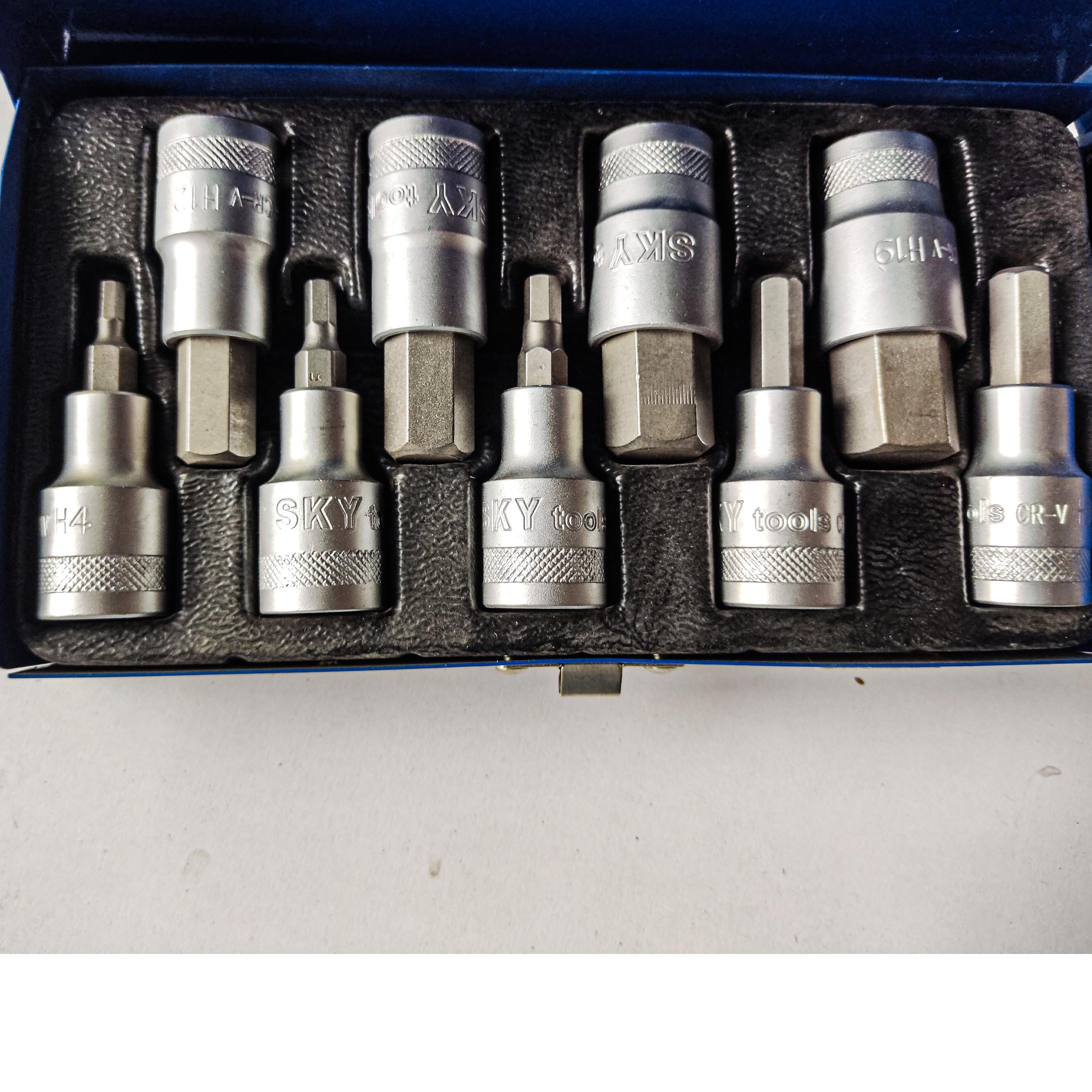 آچار بکس آلنی اسکای مدل ST-7129T مجموعه 9 عددی