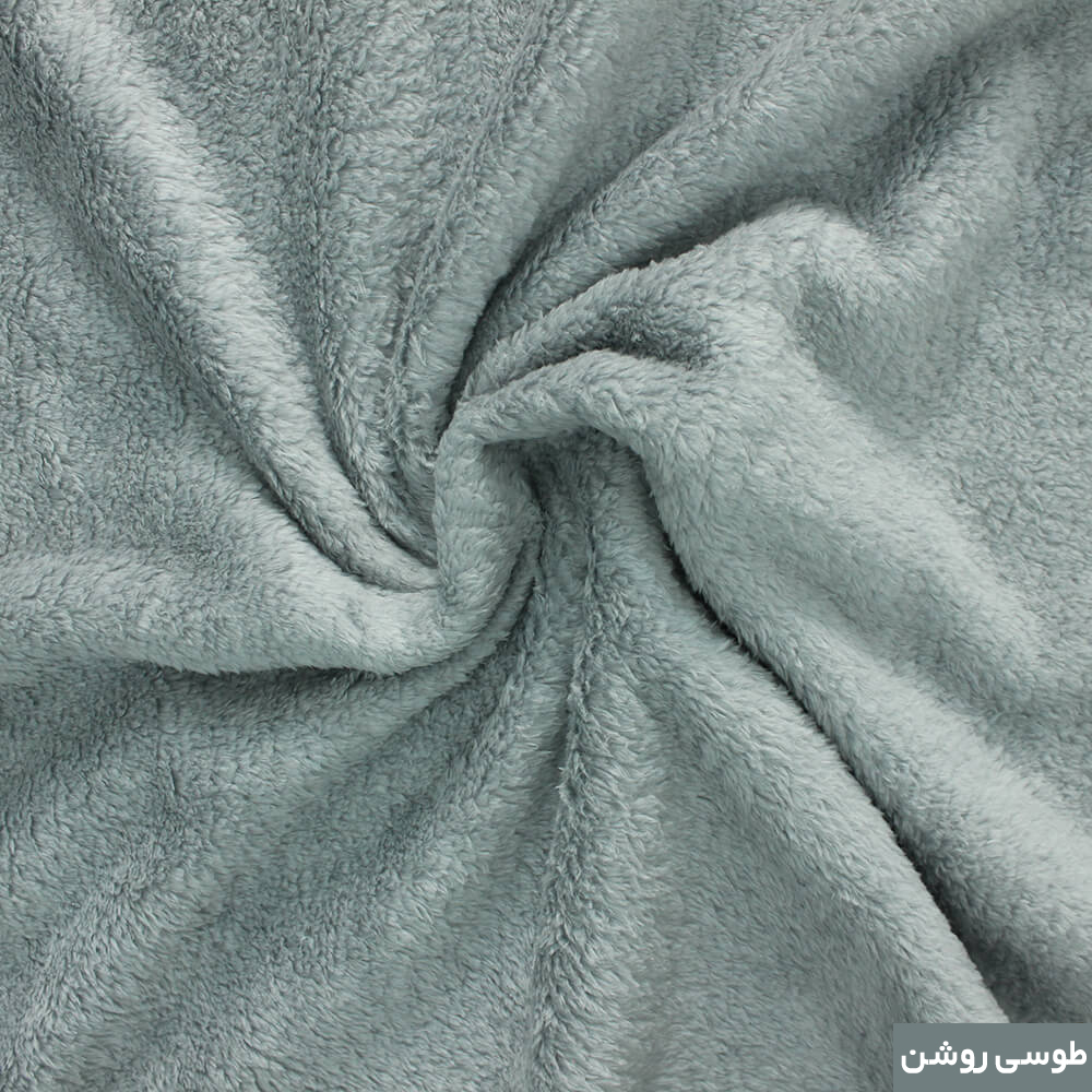 شال مبل شاران هوم مدل مخملی طرح ساده 180×200 سانتی متر