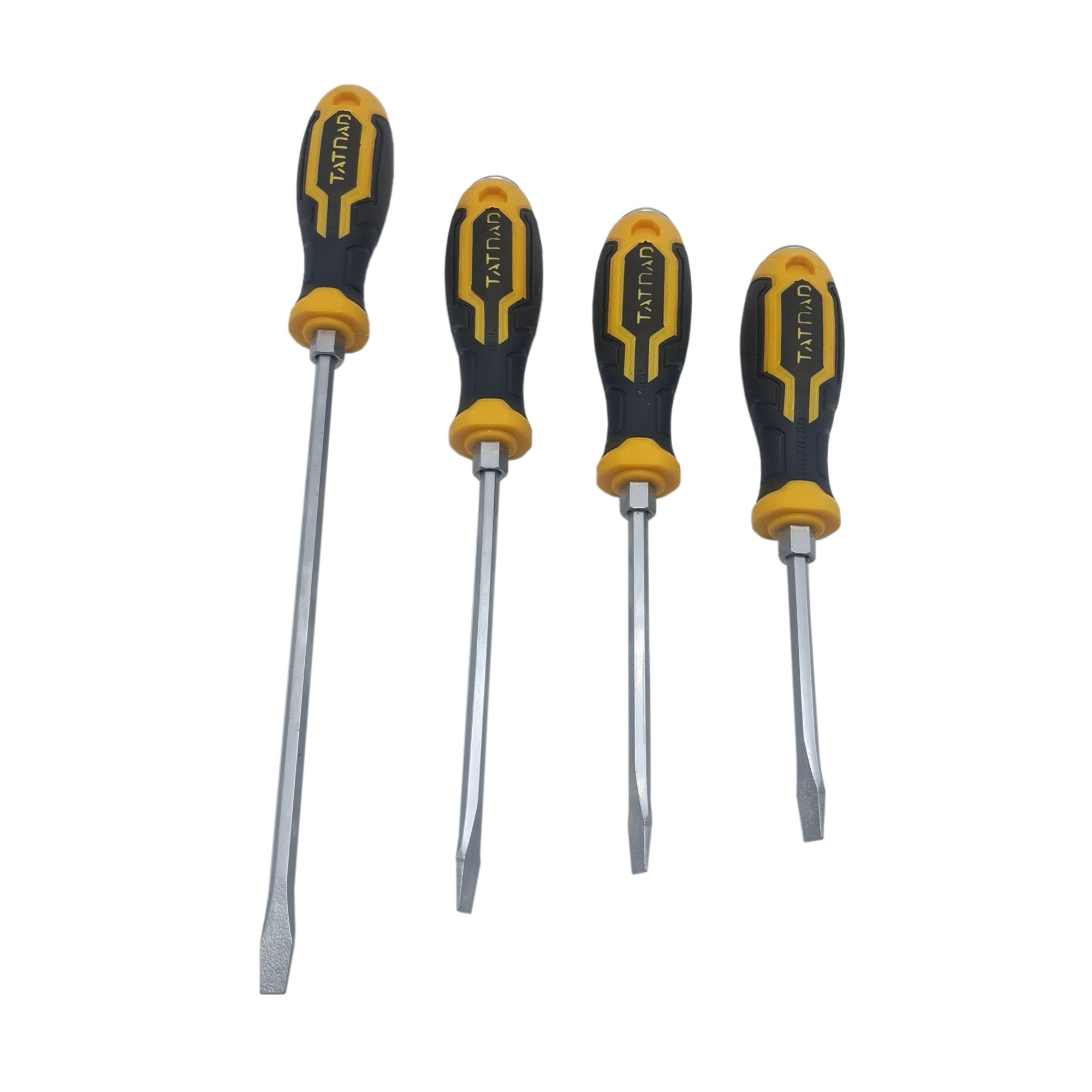 پیچ گوشتی ضربه خور دوسو و چهارسو تاتند مدل 7PCS بسته 7 عددی