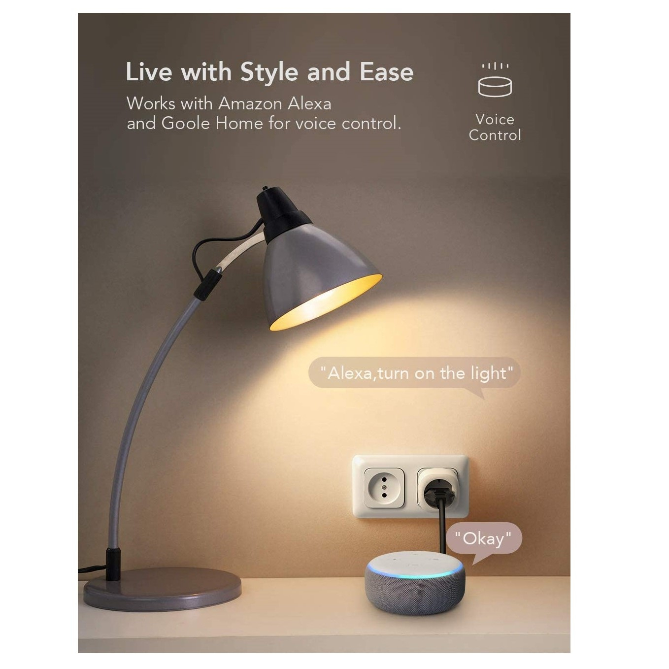 پریز هوشمند نویی مدل smart plug بسته 4 عددی