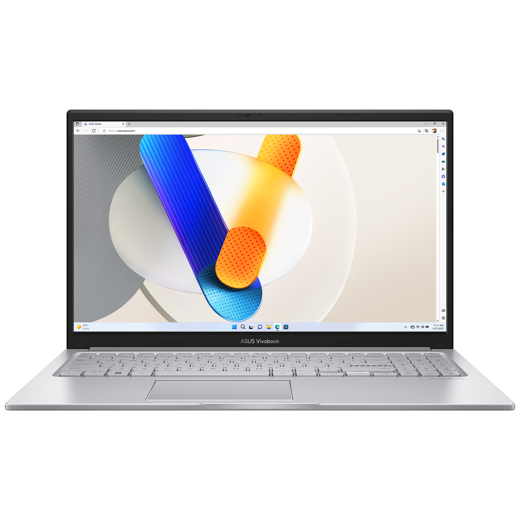 لپ تاپ 15.6 اینچی ایسوس مدل Vivobook 15 R1504VA-NJ166-Core 5 120U-8GB DDR4 3200MHz-1TB SSD-TN - کاستوم شده
