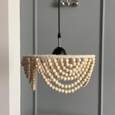 لوستر تزئینی مدل چوبی مراکشی