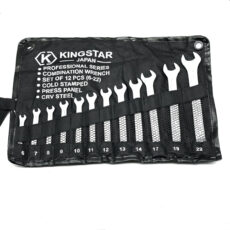 آچار یکسر تخت و یکسر رینگی کینگ استار مدل 6-22MM مجموعه 12 عددی