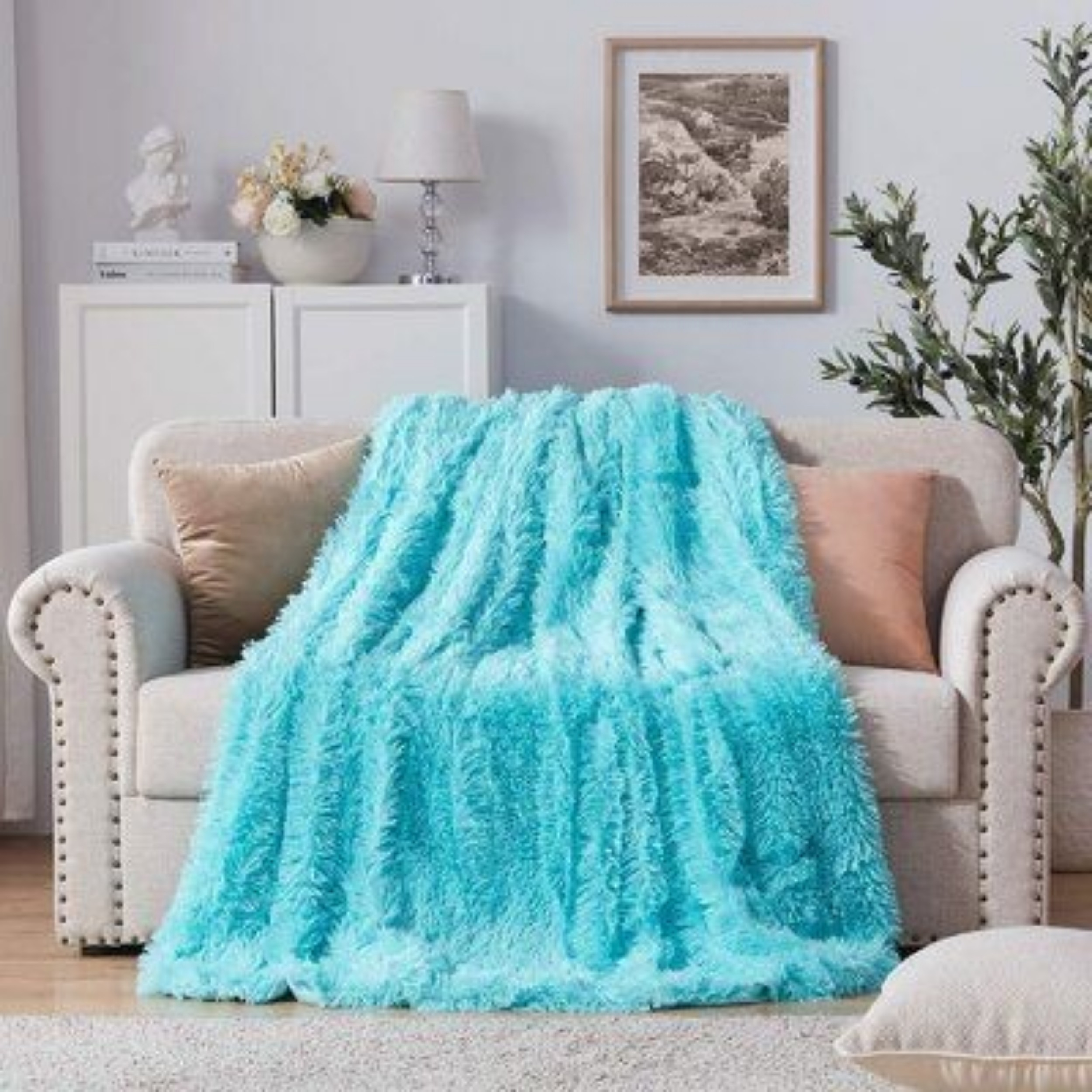 شال مبل و تخت آقای طرح مدل Rectangle سایز 175x100 سانتی متر