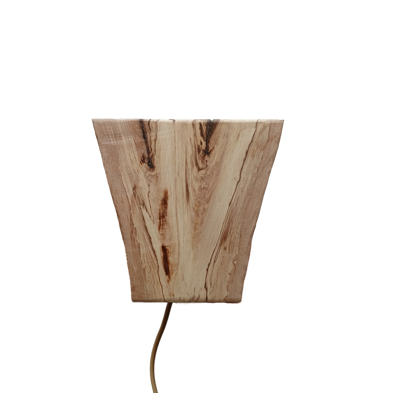 لوستر دیواری چوبی مدل روستیک