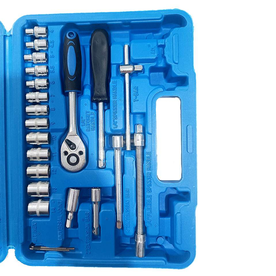 آچار بکس 1/4 مدل NEW TOOLS مجموعه 53 عددی