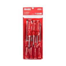 پیچ گوشتی ضربه خور رونیکس مدل 2906CRV-HARDENED مجموعه 7 عددی