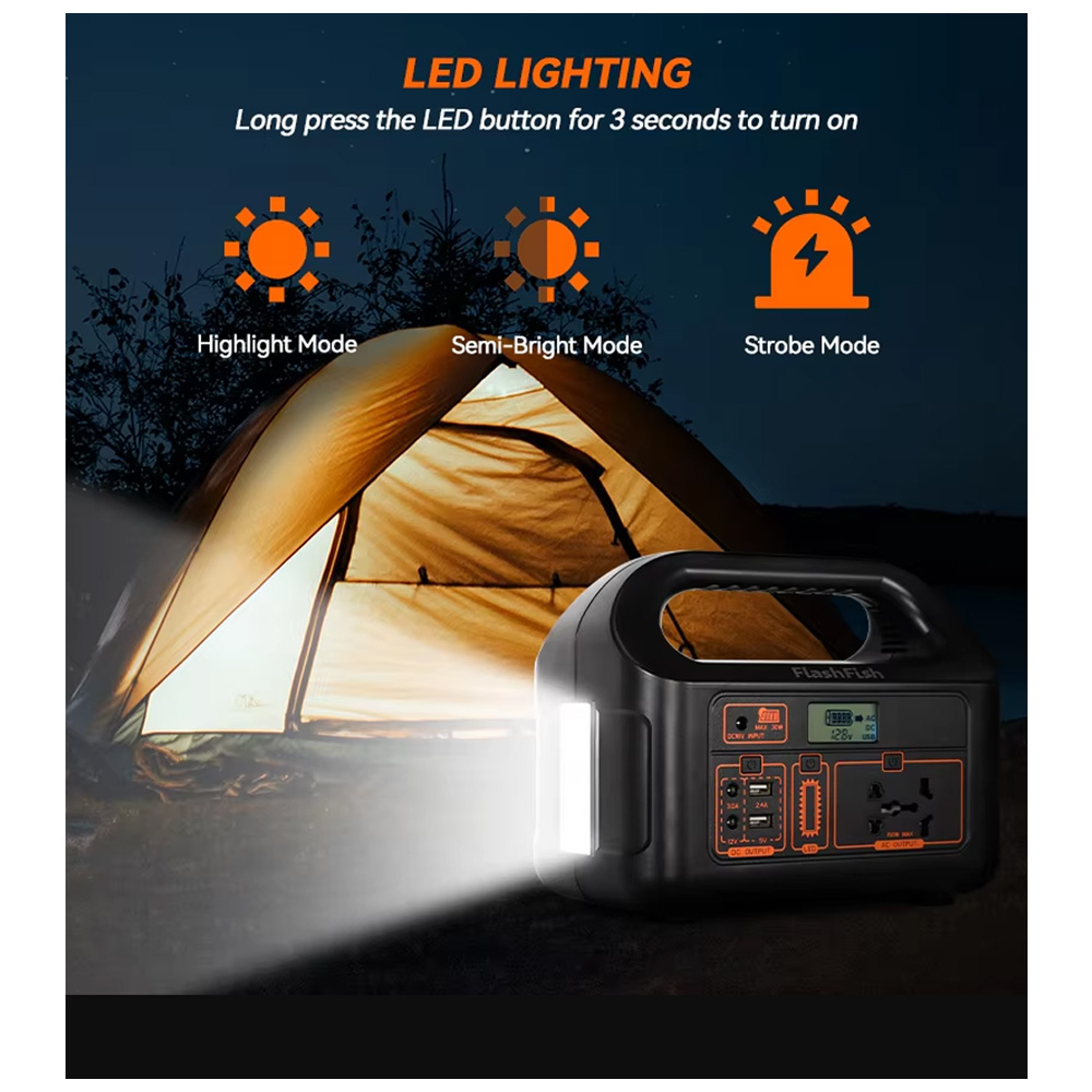 پاوراستیشن 150 وات مدل EG-008pb  ظرفیت 40000 میلی‌آمپرساعت