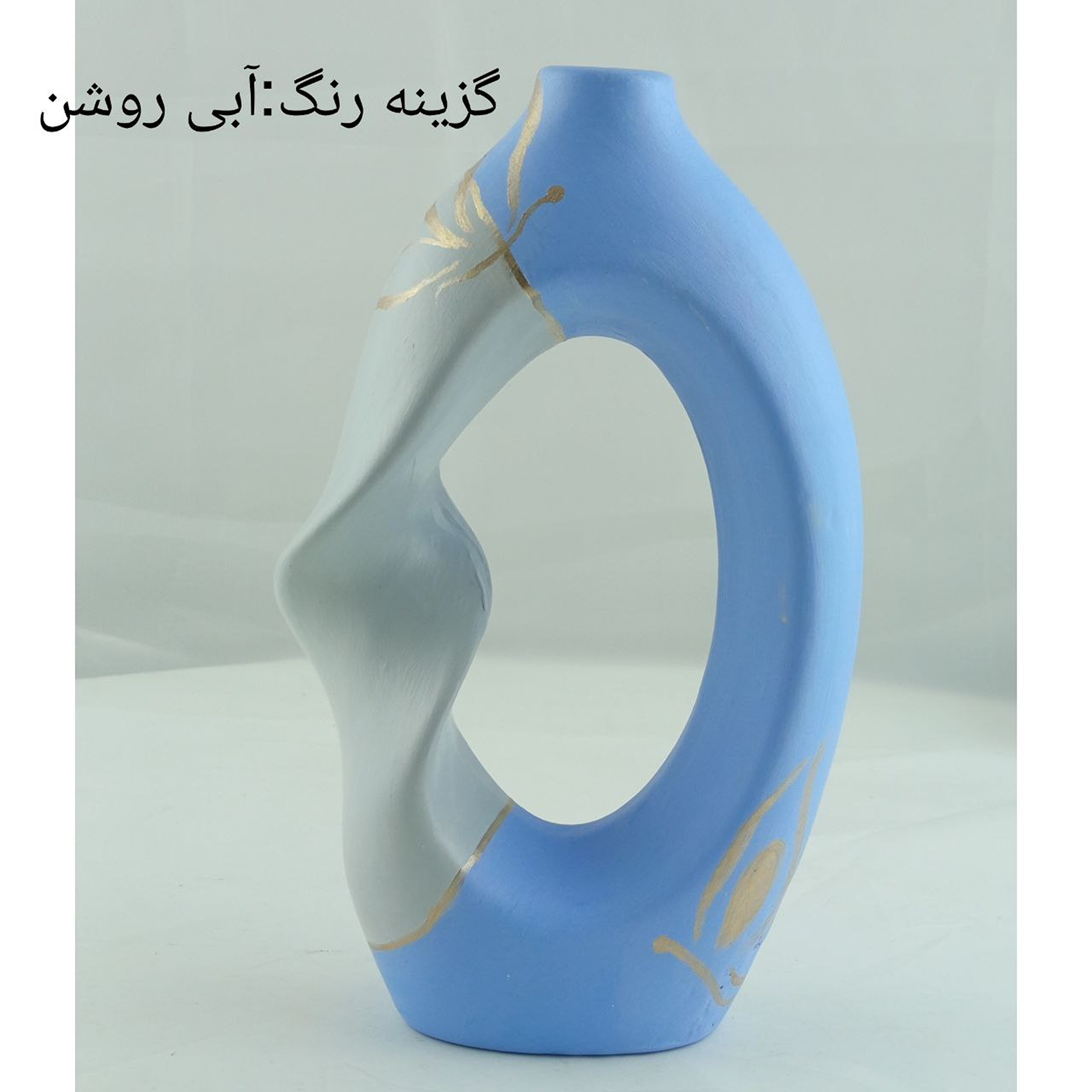 گلدان بتنی مدل پیچ مینیمال