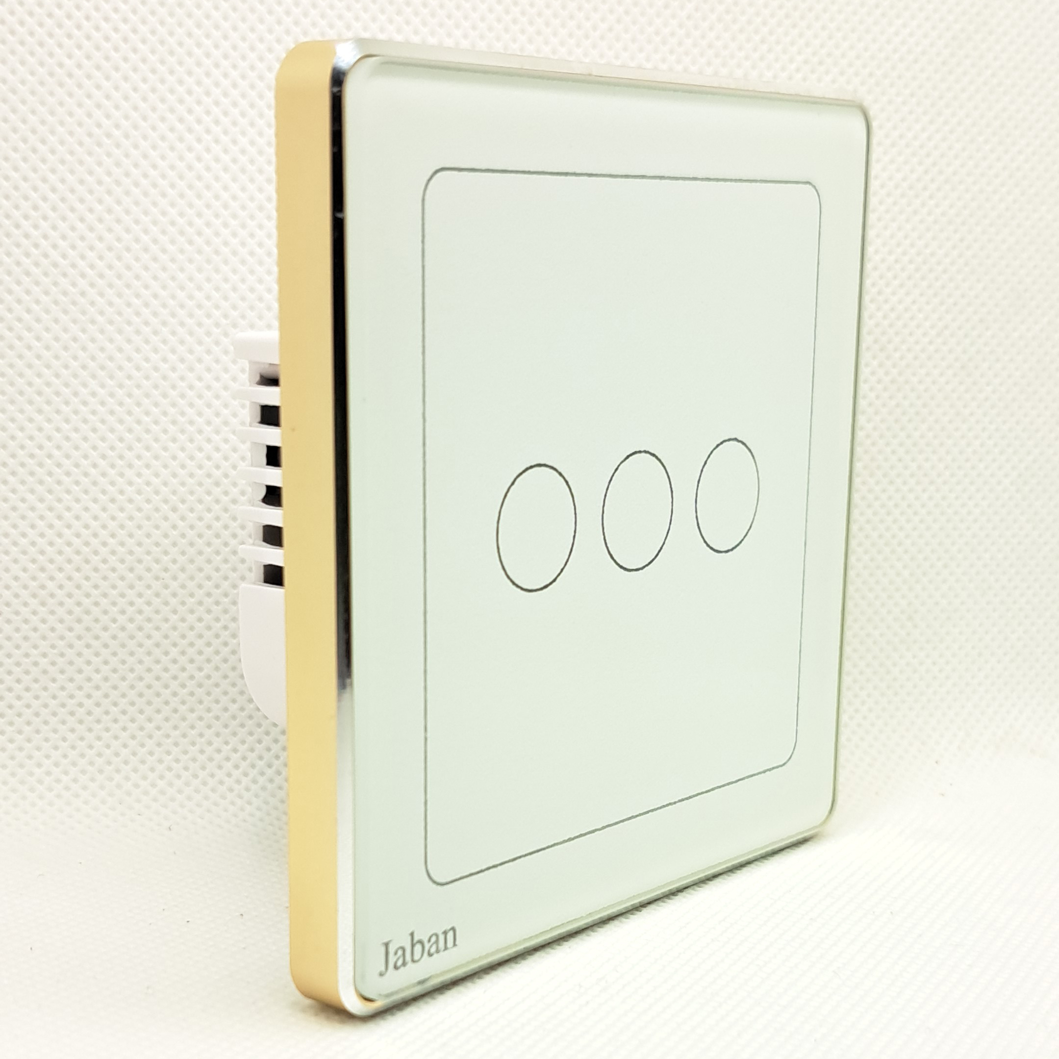 کلید لمسی هوشمند جابان مدل فریم دار سه پل