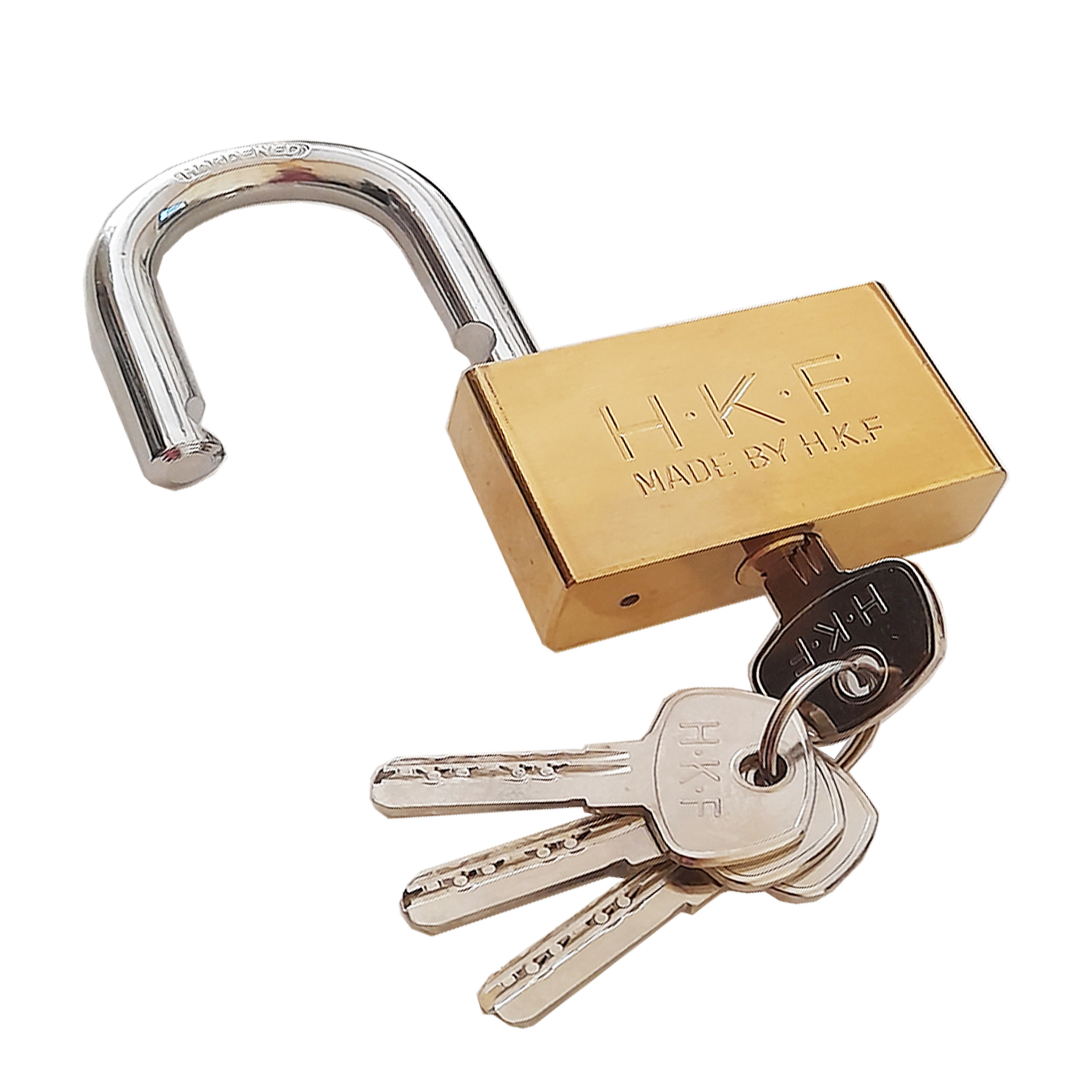 قفل آویز اچ کی اف مدل MOON - 007