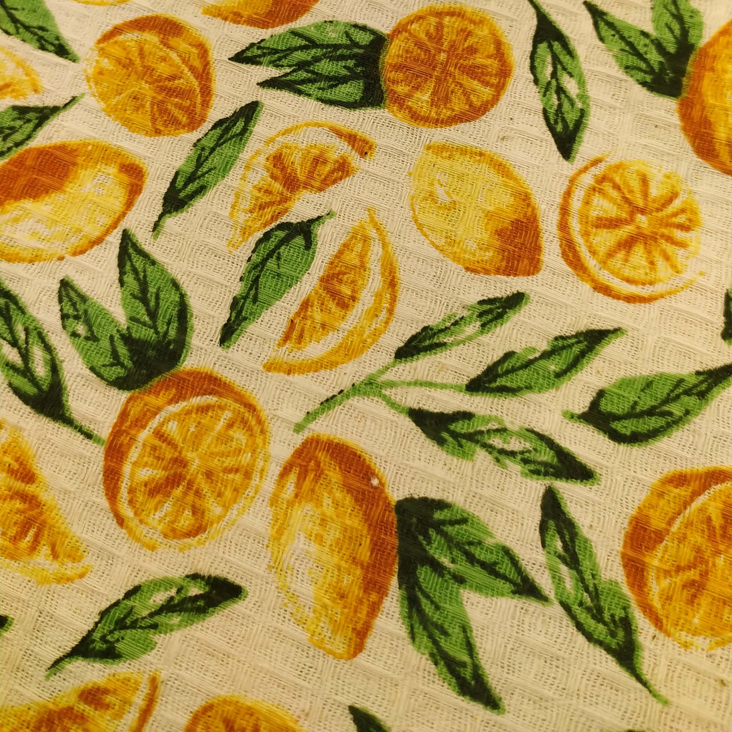 رومیزی پانیذ پود مدل لیمو گرد کد 1-101 سایز 140x140 سانتیمتر