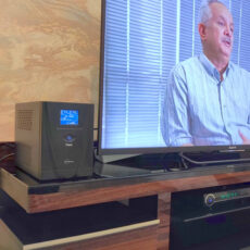 یو پی اس بستن پاور مدل BPO-1500VA-7.5Ah با ظرفیت 1500ولت آمپر به همراه باتری داخلی