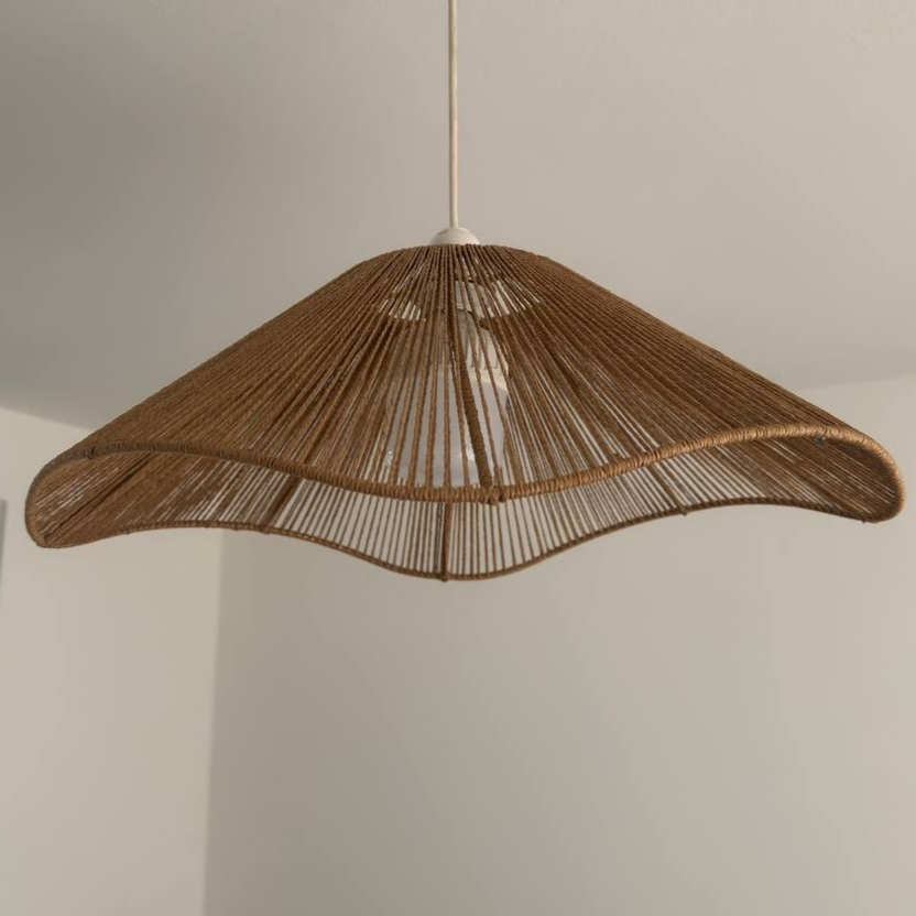 لوستر بافتنی مدل رافیا 60