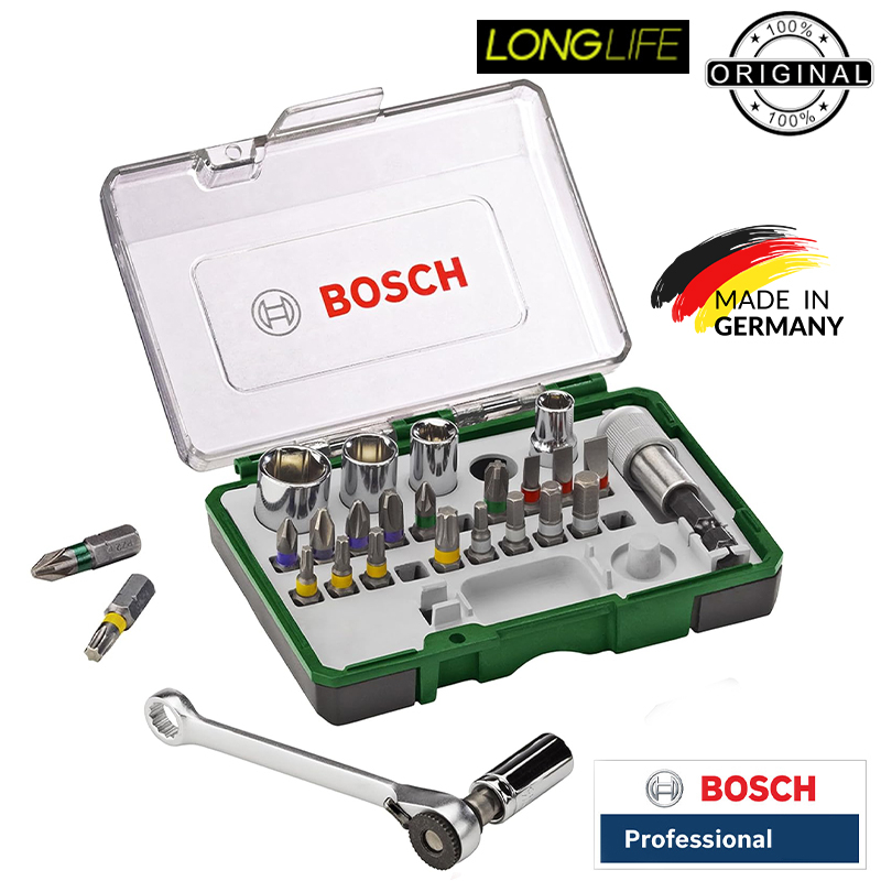 سری پیچ گوشتی بوش مدل 2607017331 مجموعه 28 عددی