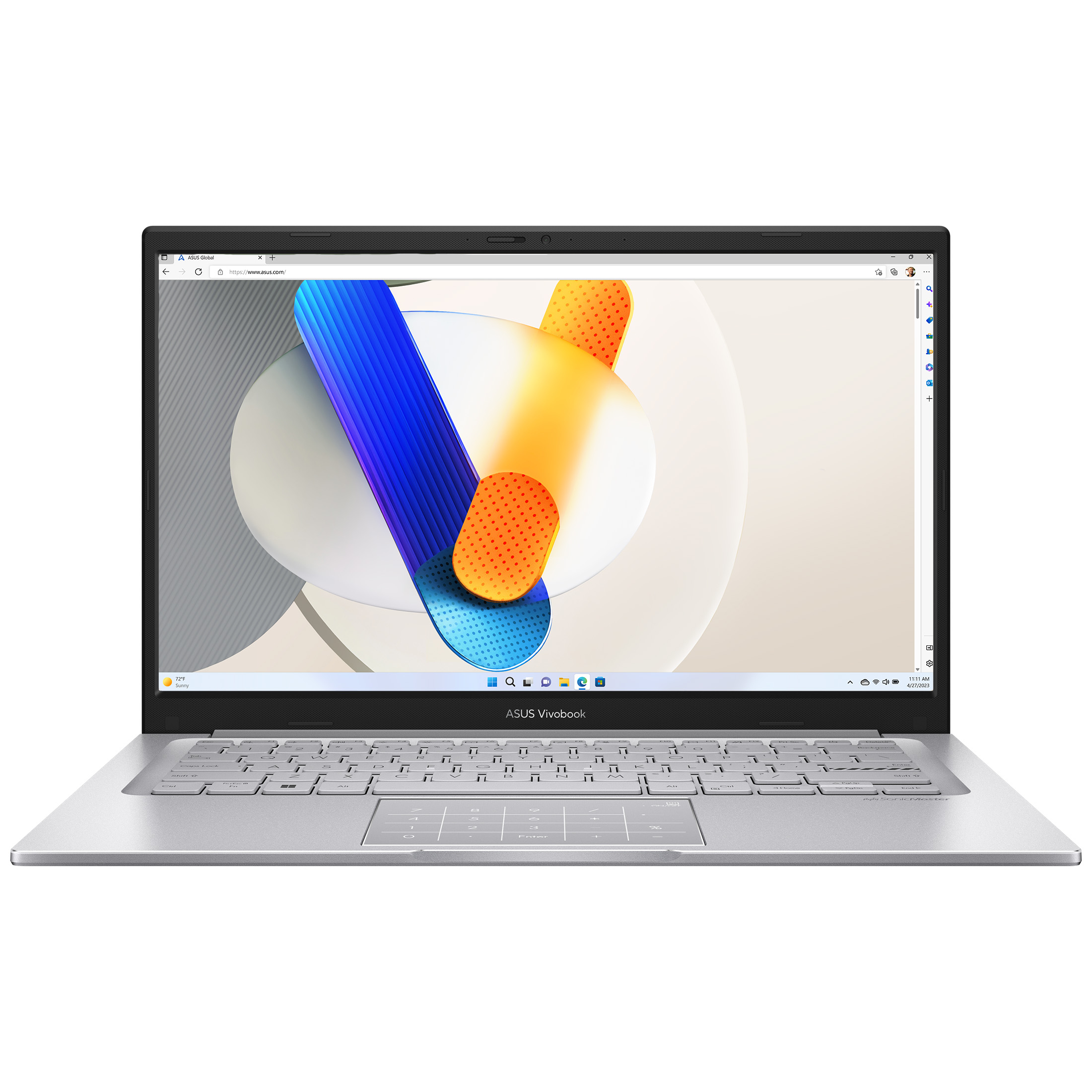 لپ تاپ 14 اینچی ایسوس مدل Vivobook 14 X1404VA-I512256-i5 1334U-40GB DDR4 3200MHz-512GB SSD-TN - کاستوم شده
