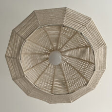 لوستر بافتنی مدل مکرومه کد 6022