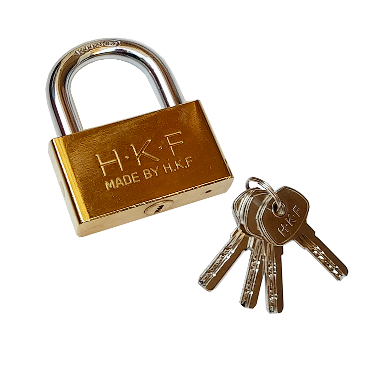 قفل آویز اچ کی اف مدل MOON - 007