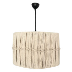 لوستر تزئینی مدل مکرومه مراکشی طرح پاپیون کد 3520