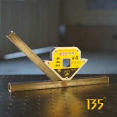 گونیا جوشکاری صانع مدل سه ضلعی کد 8/26