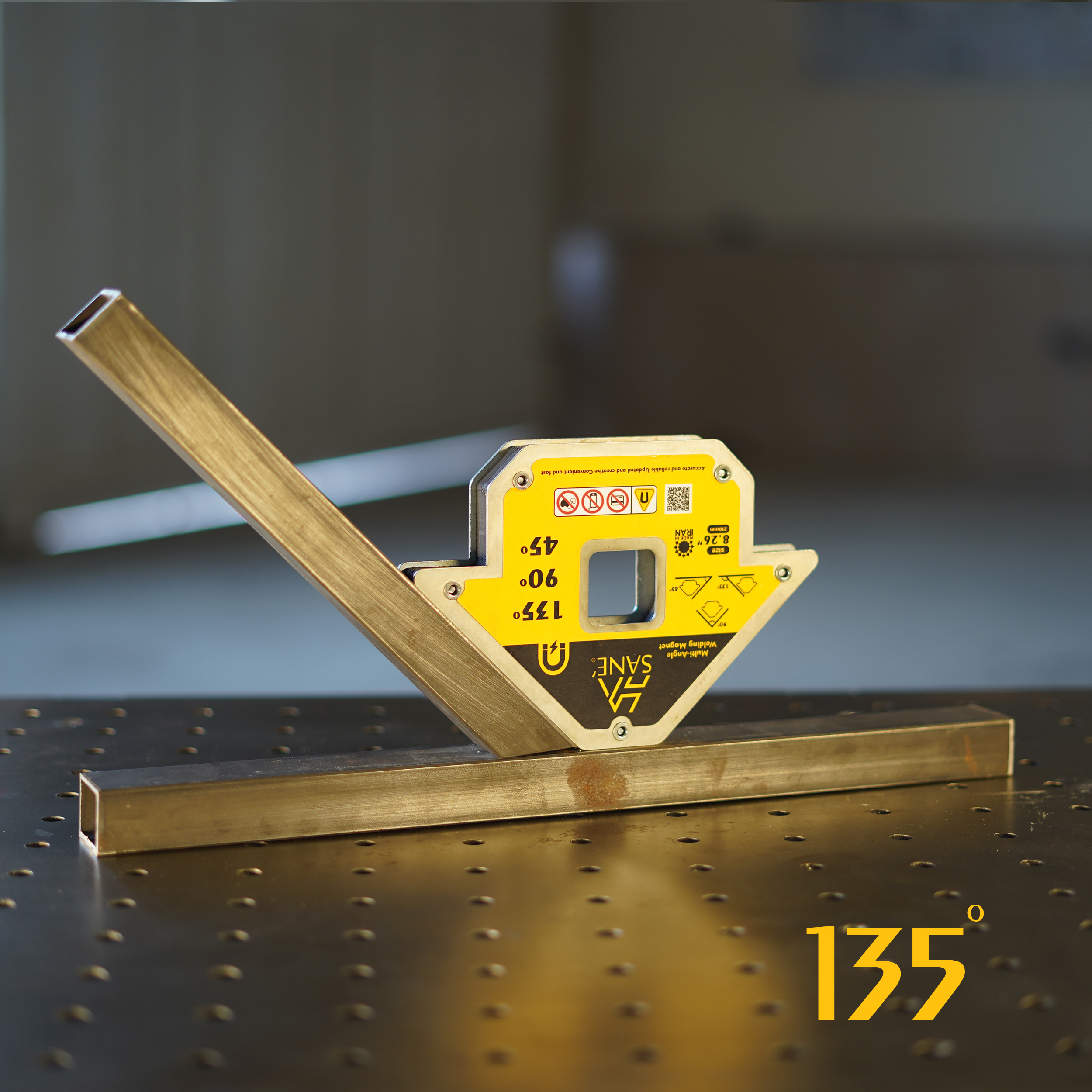 گونیا جوشکاری صانع مدل سه ضلعی کد 8/26